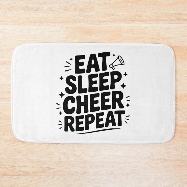 Item preview, Eat Sleep Cheer Repeat designed and sold by Frank Ring.