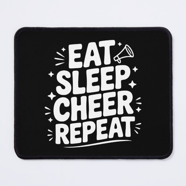 Item preview, Eat Sleep Cheer Repeat designed and sold by Frank Ring.