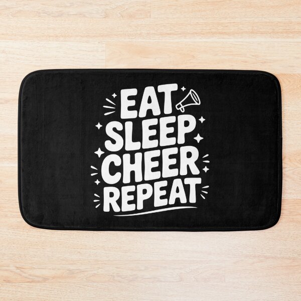 Item preview, Eat Sleep Cheer Repeat designed and sold by Frank Ring.