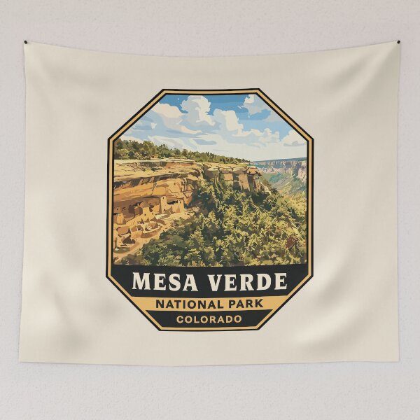 Item preview, Mesa Verde National Park Sticker designed and sold by Gideon Emmerich.