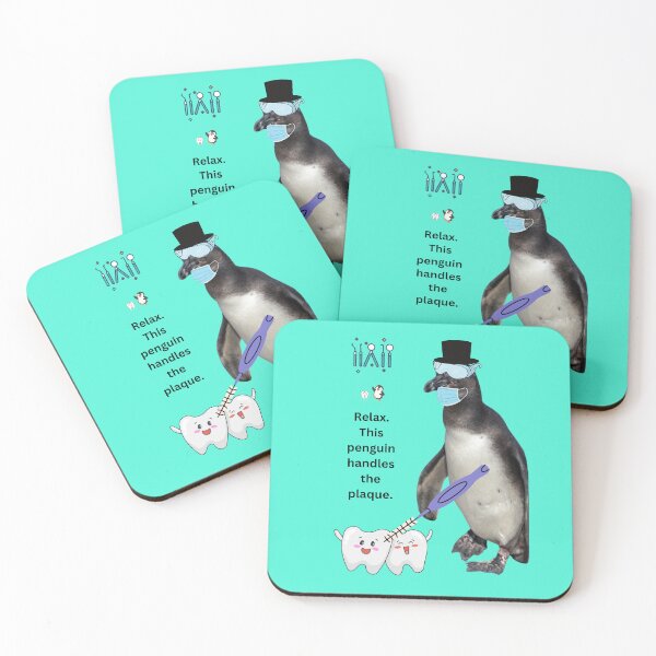 Item preview, Relax - Professional teeth cleaning - funny dentist series designed and sold by Katja LebenFreude.