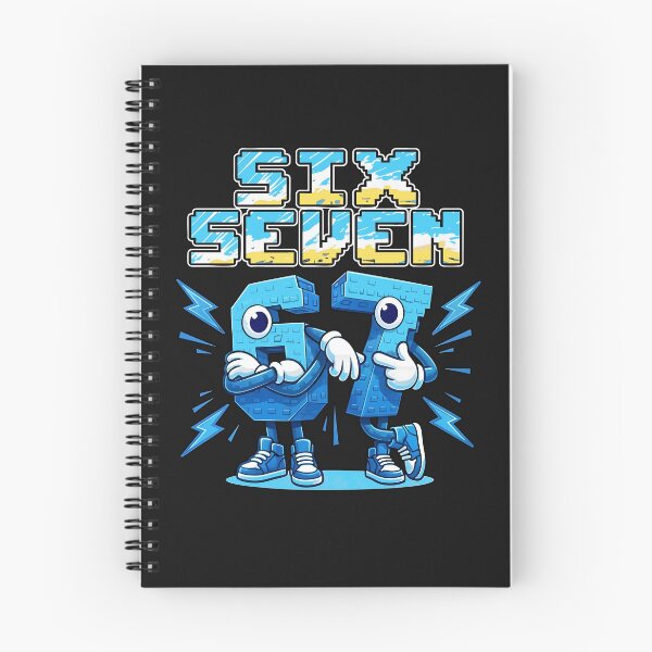 Item preview, Six Seven Italian Brainrot Cool Pose 67 Lightning Drip Pixel Gamer Meme Birthday Boys Gift For Boy Kids designed and sold by ArmyAbodo.