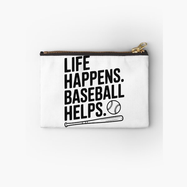 Item preview, Life Happens. Baseball Helps. designed and sold by Frank Ring.