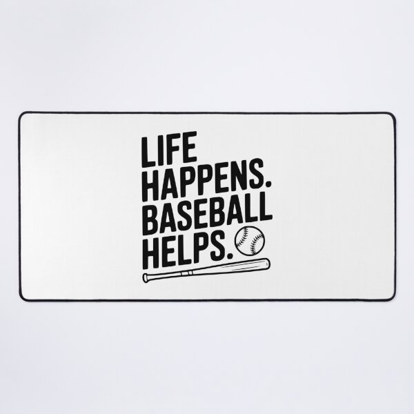 Item preview, Life Happens. Baseball Helps. designed and sold by Frank Ring.