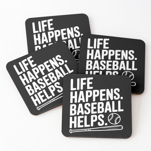 Item preview, Life Happens. Baseball Helps. designed and sold by Frank Ring.