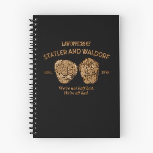 Item preview, Law Oppices Of 70S Statler And Waldorf We're Not Half Bad We're All Bad  designed and sold by widadi12.