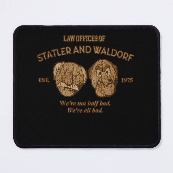 Item preview, Law Oppices Of 70S Statler And Waldorf We're Not Half Bad We're All Bad  designed and sold by widadi12.