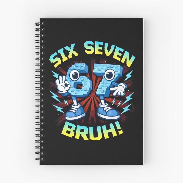 Item preview, Six Seven Bruh OK Hand Sign Circle Game Italian Brainrot Meme Pixel Gamer Meme Birthday Boys Gift For Boy Kids designed and sold by ArmyAbodo.