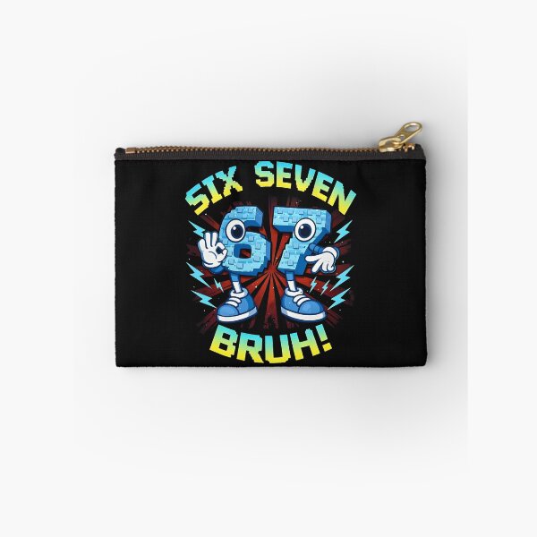 Item preview, Six Seven Bruh OK Hand Sign Circle Game Italian Brainrot Meme Pixel Gamer Meme Birthday Boys Gift For Boy Kids designed and sold by ArmyAbodo.