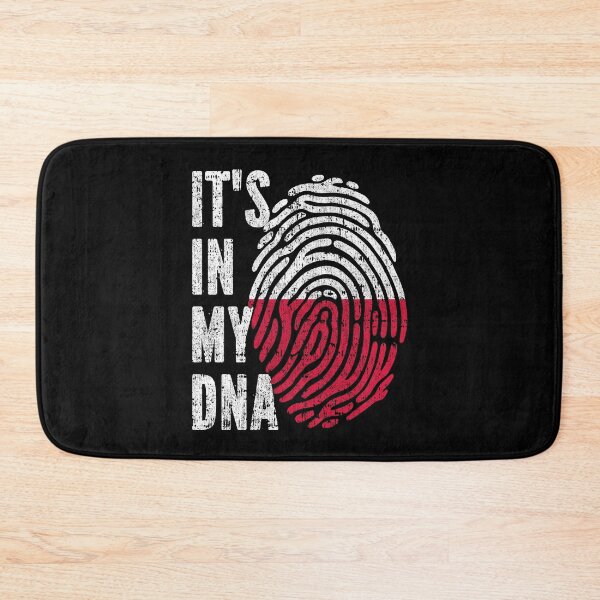 Item preview, IT'S IN MY DNA Poland Flag Roots designed and sold by CosmoKitsch.