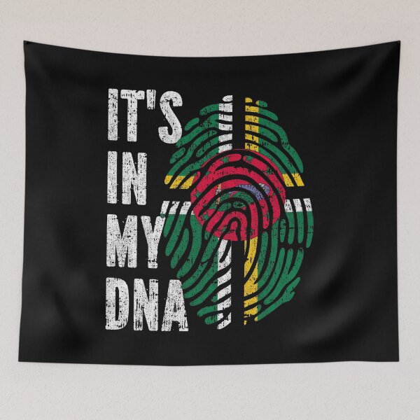 Item preview, IT'S IN MY DNA Dominica Flag Roots designed and sold by CosmoKitsch.