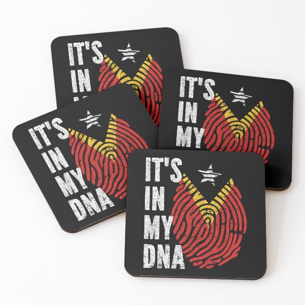 Item preview, IT'S IN MY DNA East Timor Flag Roots designed and sold by CosmoKitsch.