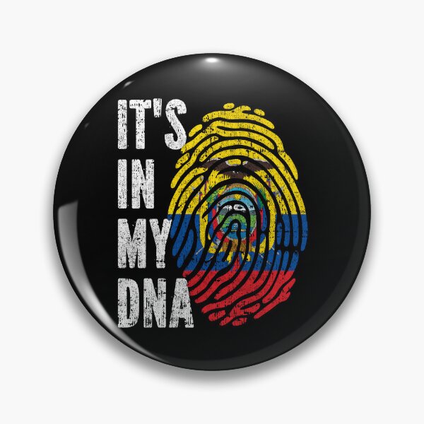 Item preview, IT'S IN MY DNA Ecuador Flag Roots designed and sold by CosmoKitsch.