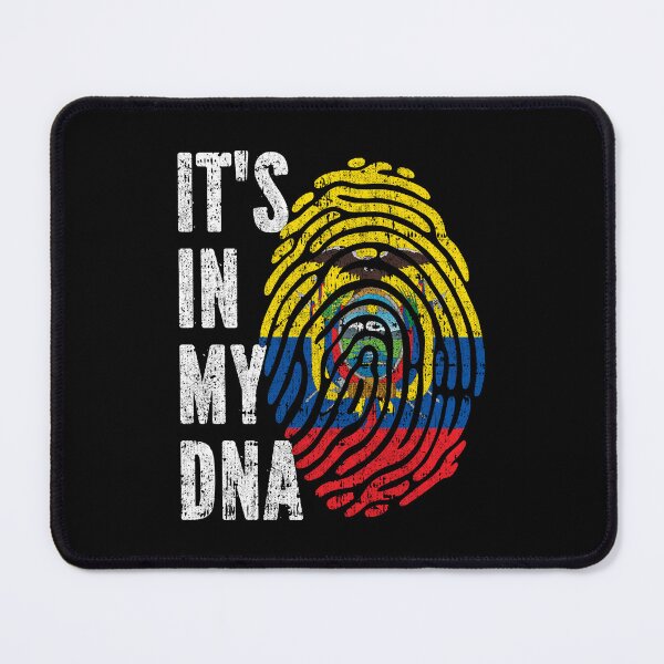 Item preview, IT'S IN MY DNA Ecuador Flag Roots designed and sold by CosmoKitsch.