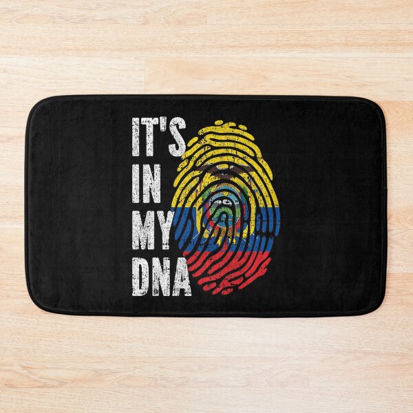 Item preview, IT'S IN MY DNA Ecuador Flag Roots designed and sold by CosmoKitsch.