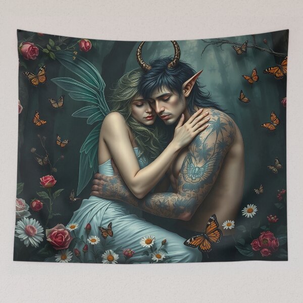 Item preview, Enchanted Forest Embrace designed and sold by cuprum.
