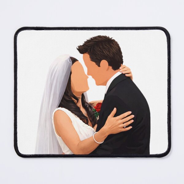 Item preview, Monica Geller and Chandler Bing designed and sold by spidercolapinto.