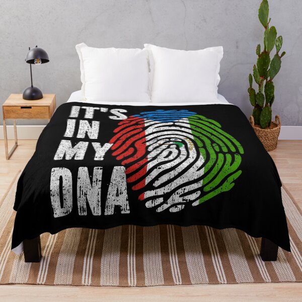 Item preview, IT'S IN MY DNA Equatorial Guinea Flag Roots designed and sold by CosmoKitsch.