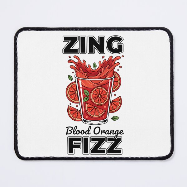 Item preview, ZING Blood Orange Fizz – Bold Citrus Soda Art designed and sold by C3J7.