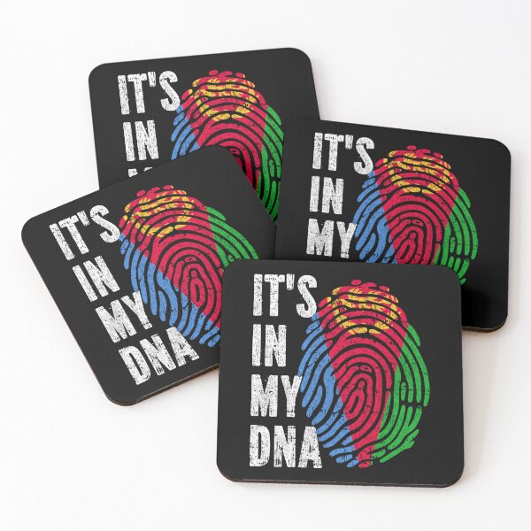 Item preview, IT'S IN MY DNA Eritrea Flag Roots designed and sold by CosmoKitsch.
