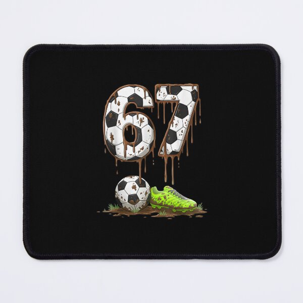 Item preview, Soccer 67 Six Seven Meme Boys Teens Kids Gen Alpha Slang 6 7 designed and sold by Juansustait.
