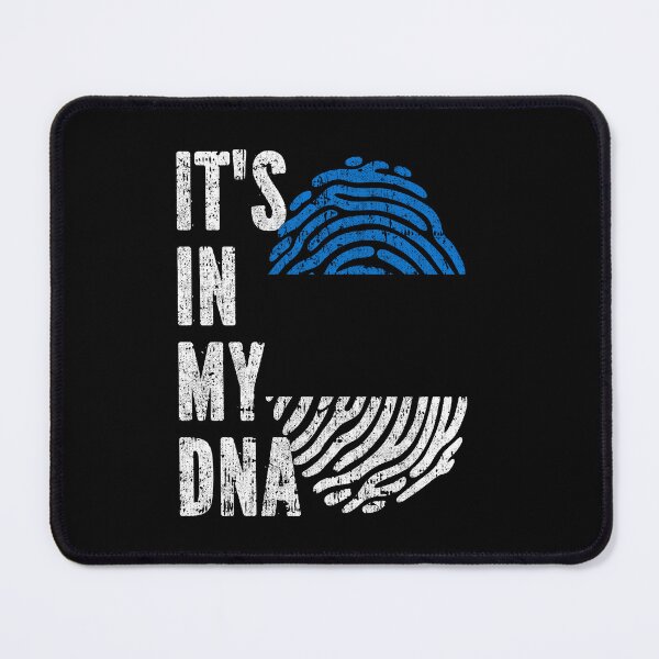 Item preview, IT'S IN MY DNA Estonia Flag Roots designed and sold by CosmoKitsch.