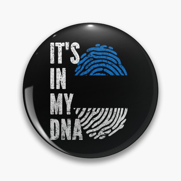 Item preview, IT'S IN MY DNA Estonia Flag Roots designed and sold by CosmoKitsch.