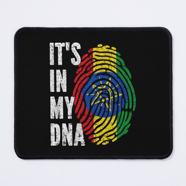 Item preview, IT'S IN MY DNA Ethiopia Flag Roots designed and sold by CosmoKitsch.
