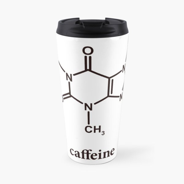 Caffeine Molecule Travel Mug