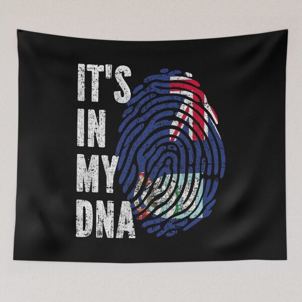 Item preview, IT'S IN MY DNA Falkland Islands Flag Roots designed and sold by CosmoKitsch.