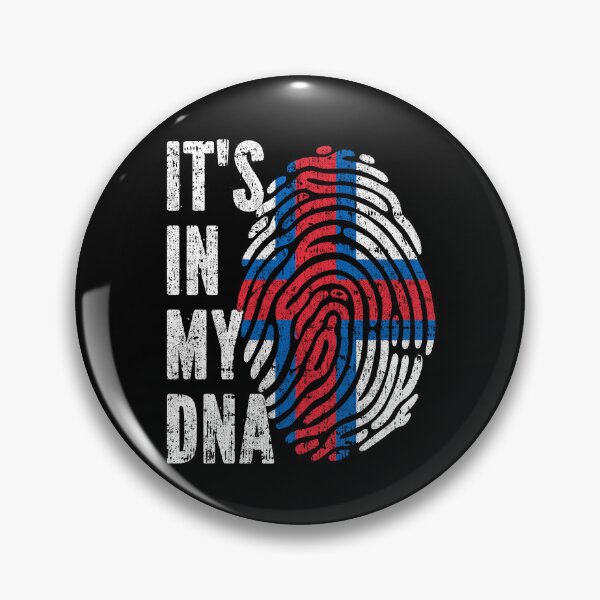 Item preview, IT'S IN MY DNA Faroe Islands Flag Roots designed and sold by CosmoKitsch.