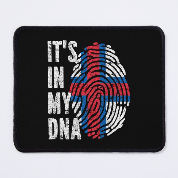 Item preview, IT'S IN MY DNA Faroe Islands Flag Roots designed and sold by CosmoKitsch.