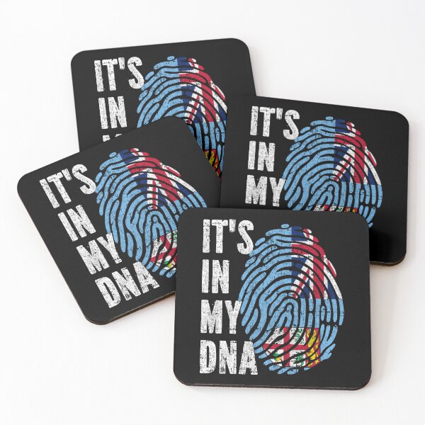 Item preview, IT'S IN MY DNA Fiji Flag Roots designed and sold by CosmoKitsch.