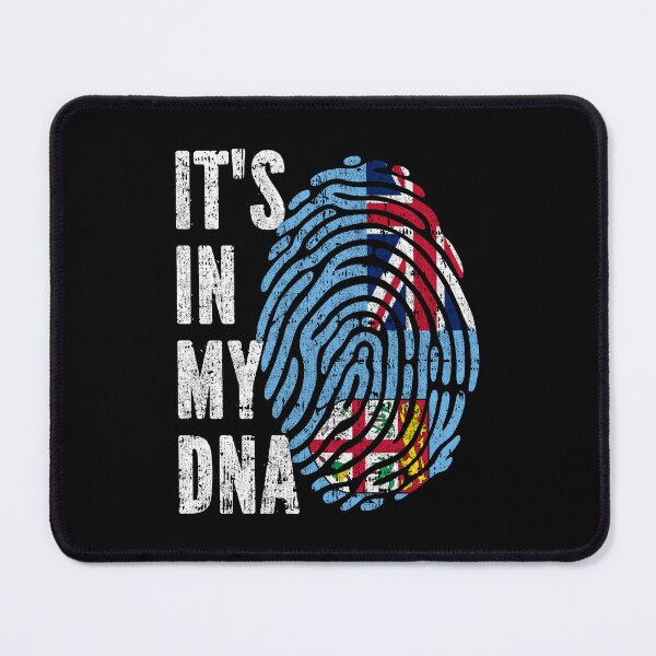Item preview, IT'S IN MY DNA Fiji Flag Roots designed and sold by CosmoKitsch.