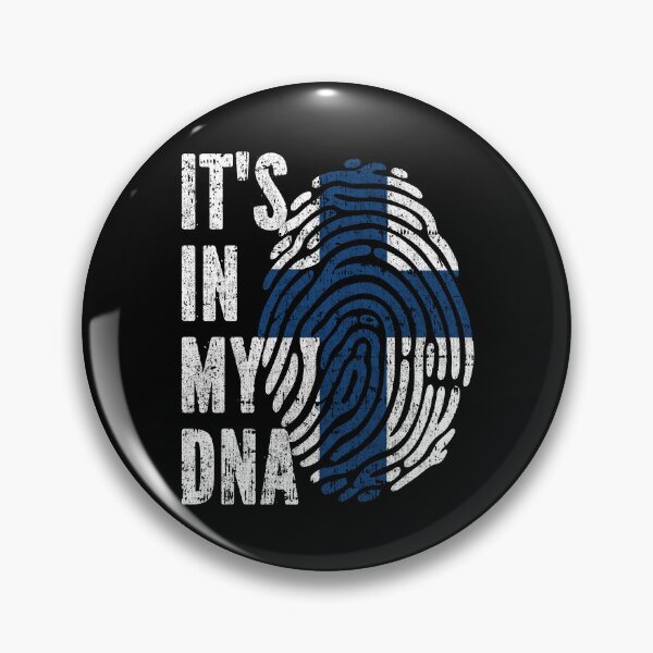 Item preview, IT'S IN MY DNA Finland Flag Roots designed and sold by CosmoKitsch.