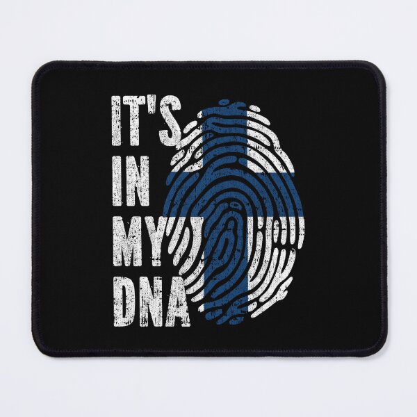Item preview, IT'S IN MY DNA Finland Flag Roots designed and sold by CosmoKitsch.