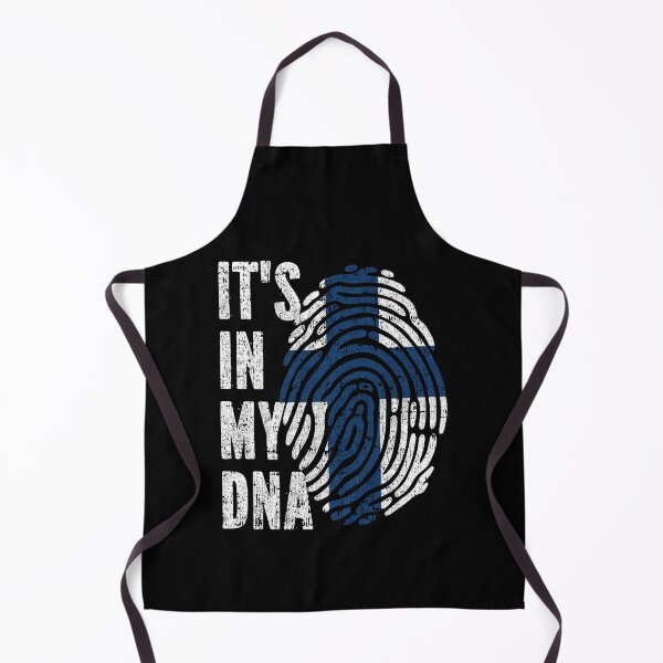 Item preview, IT'S IN MY DNA Finland Flag Roots designed and sold by CosmoKitsch.