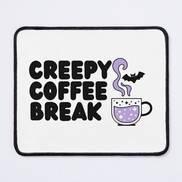 Item preview, Creepy Coffee Break – Cute Spooky Magic Coffee Illustration designed and sold by Panda Creative Studio.