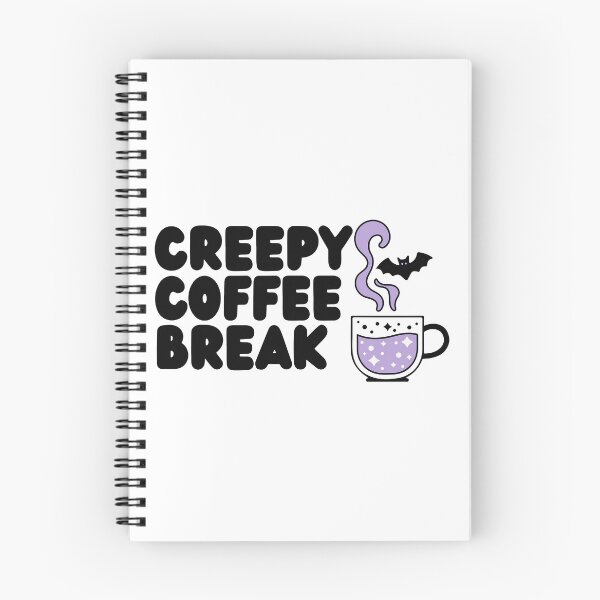 Item preview, Creepy Coffee Break – Cute Spooky Magic Coffee Illustration designed and sold by Panda Creative Studio.