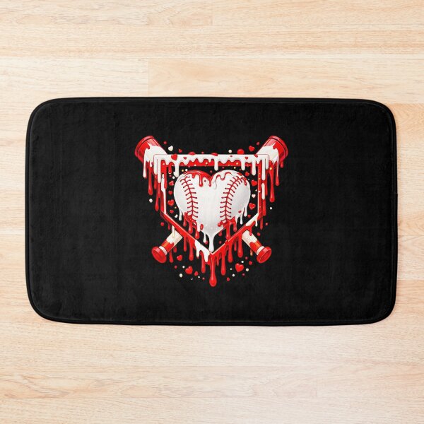 Item preview, Heart Baseball Drip Valentine Baseball Love designed and sold by miaa-artistshop.