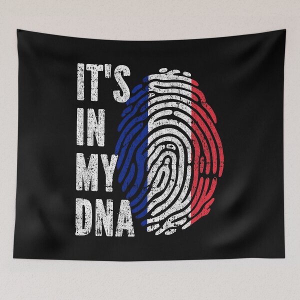 Item preview, IT'S IN MY DNA France Flag Roots designed and sold by CosmoKitsch.