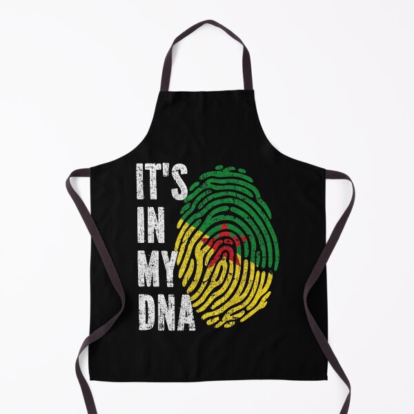Item preview, IT'S IN MY DNA French Guiana Flag Roots designed and sold by CosmoKitsch.