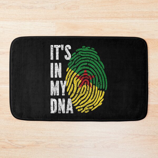 Item preview, IT'S IN MY DNA French Guiana Flag Roots designed and sold by CosmoKitsch.