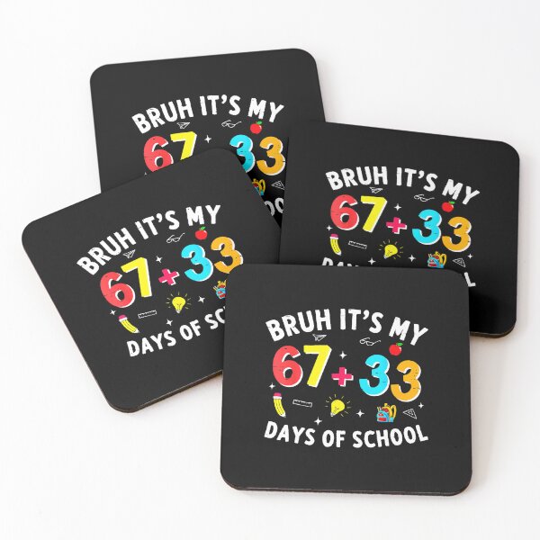 Item preview, Bruh It’s My 67+33 Days of School 100 Days School Milestone Fun designed and sold by gladysenglish.