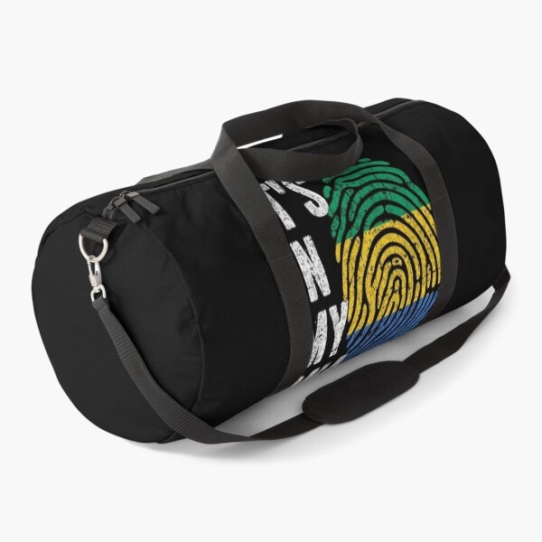 Item preview, IT'S IN MY DNA Gabon Flag Roots designed and sold by CosmoKitsch.