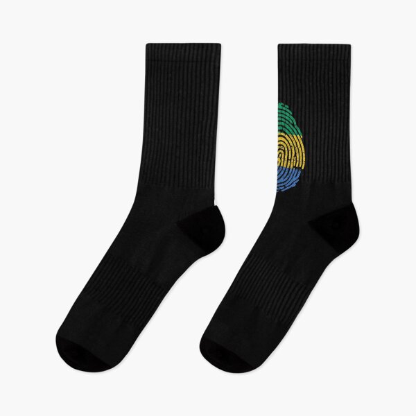 Item preview, IT'S IN MY DNA Gabon Flag Roots designed and sold by CosmoKitsch.