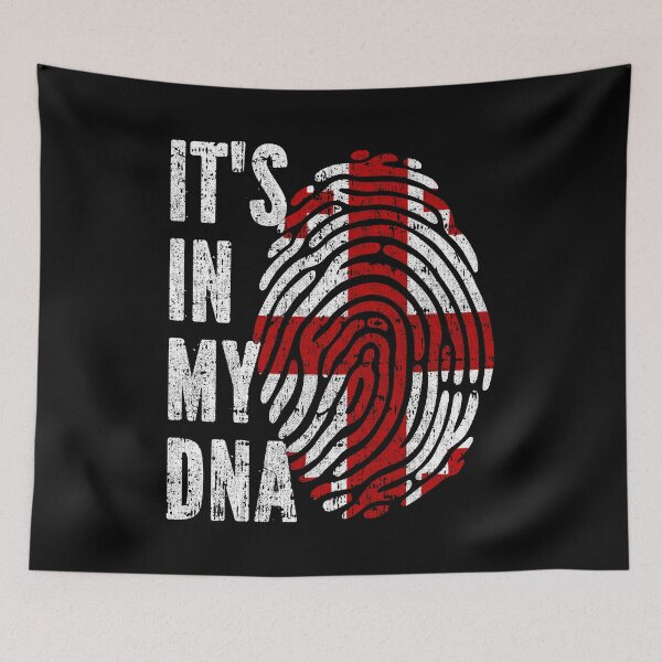 Item preview, IT'S IN MY DNA Georgia Flag Roots designed and sold by CosmoKitsch.