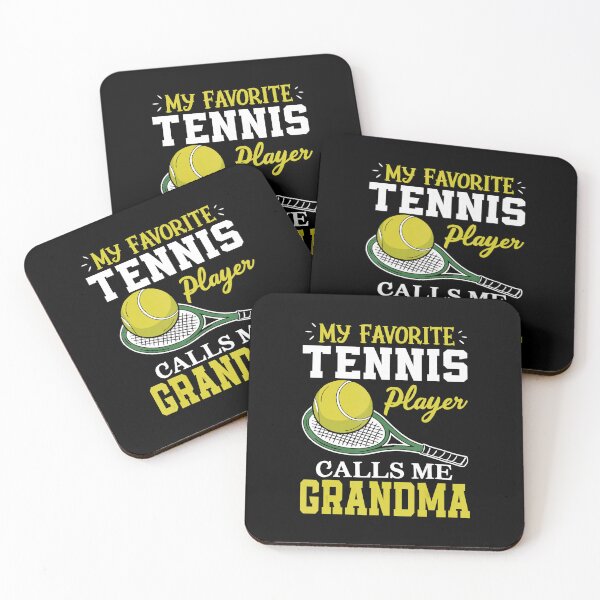 Item preview, My Favorite Tennis Player Calls Me Grandma Tennis Grandma designed and sold by WayTBeenkenArt.