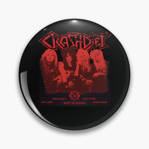 Item preview, Crashdiets Rests In Sleazes designed and sold by MASLOUHISHOP.