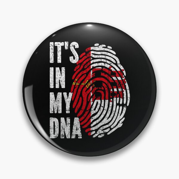 Item preview, IT'S IN MY DNA Gibraltar Flag Roots designed and sold by CosmoKitsch.
